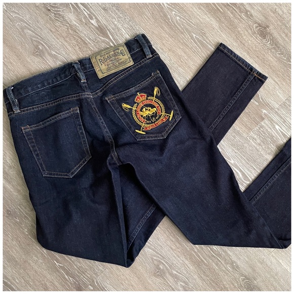 RALPH LAUREN BLUE LABEL Sport Challenge Cup 650 jeans size 26 - Picture 2 of 6
